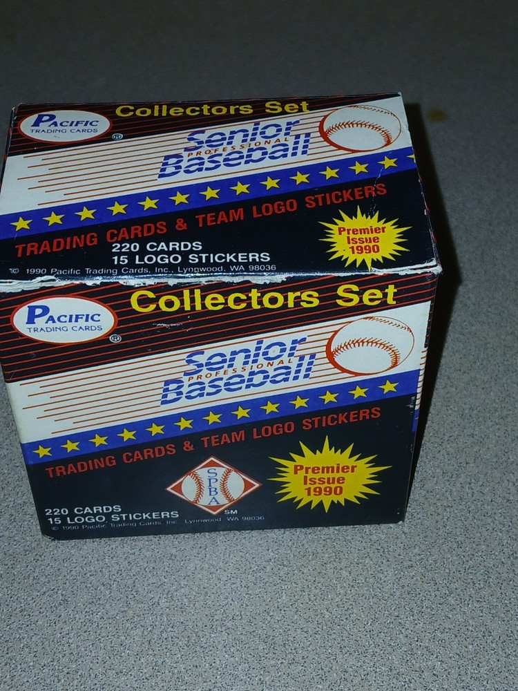 1990 Pacific Senior Professional Baseball Complete  Set