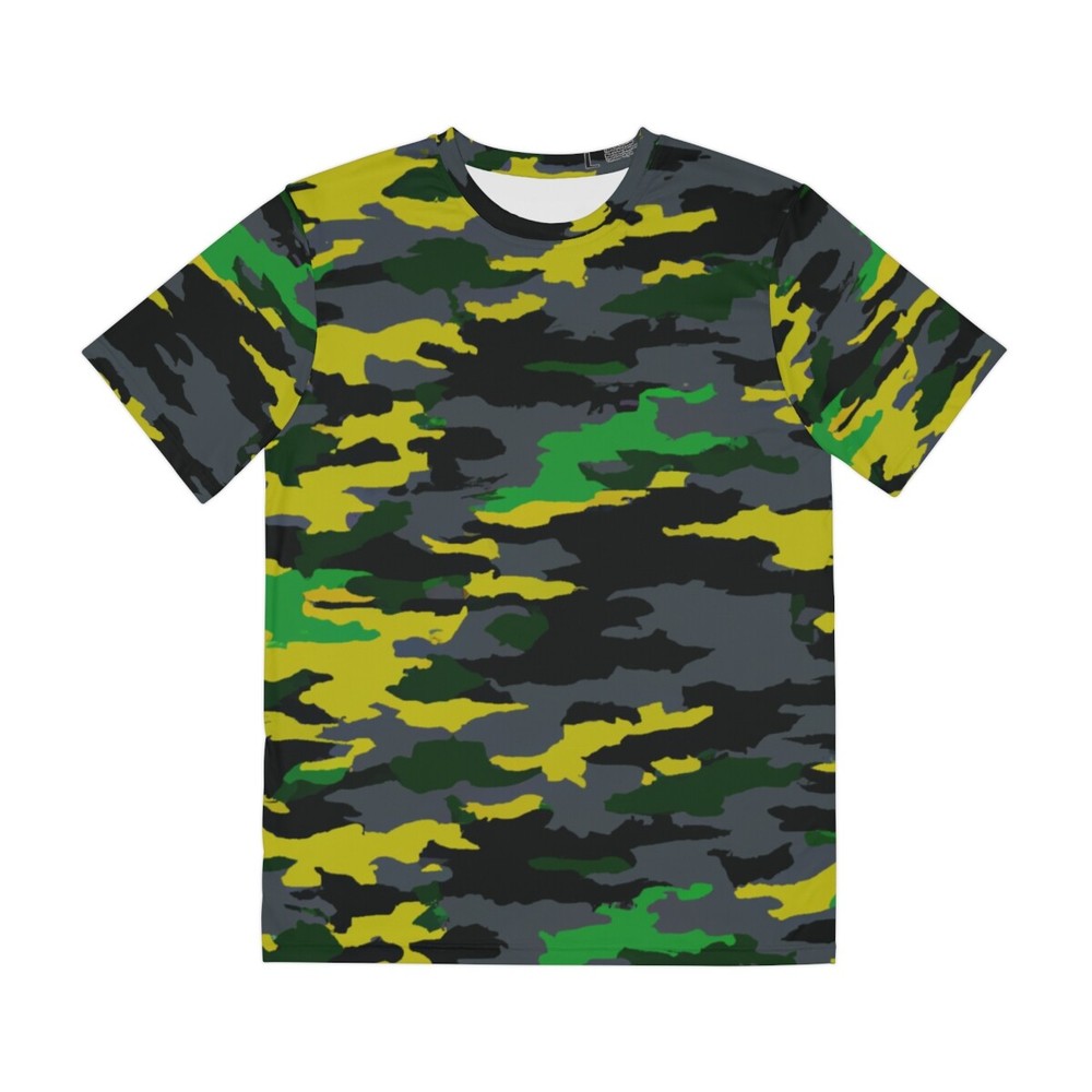 Camo Gorpcore Streetwear Tee All Over Print Outdoor Shirt