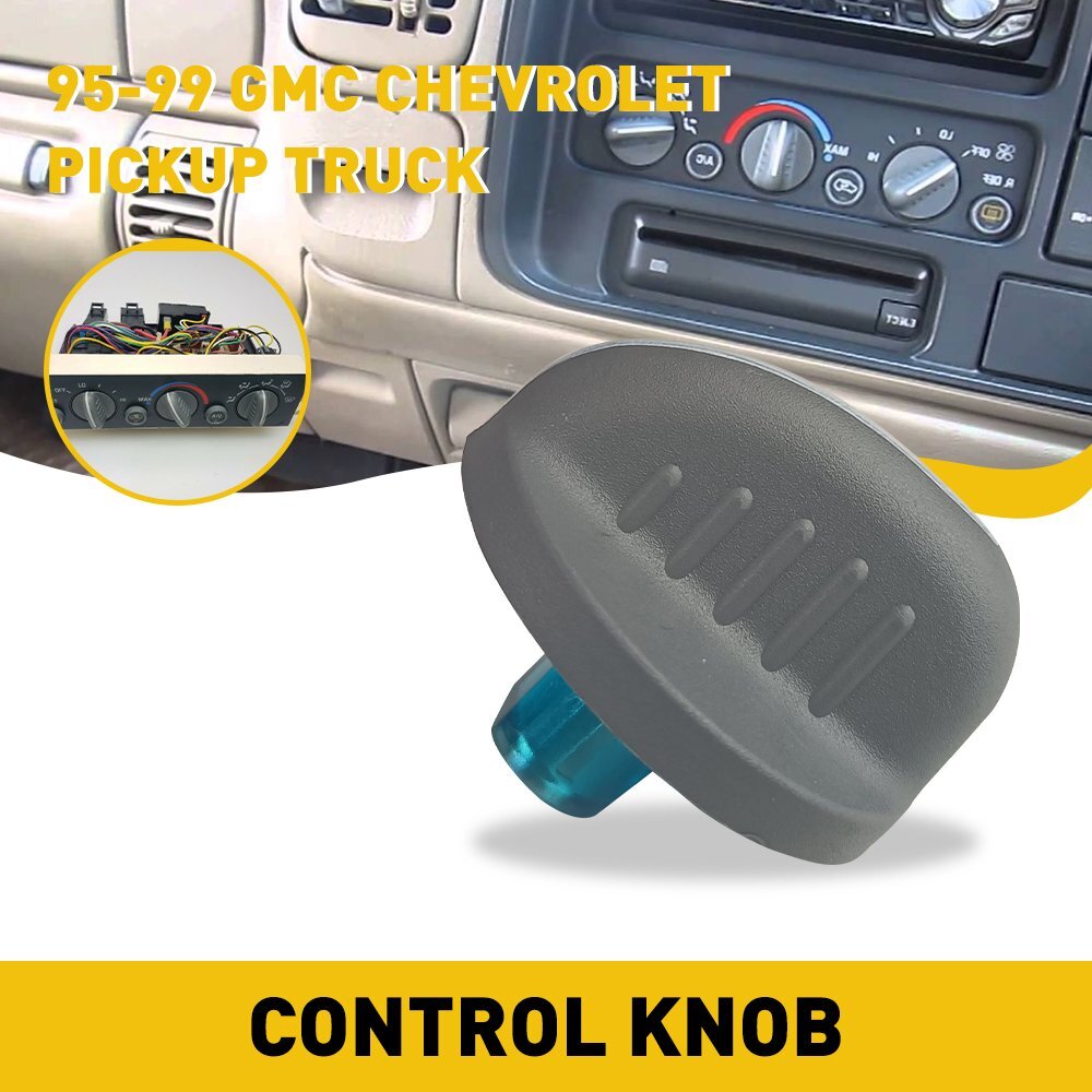 1 PCS Car Air Condition Switch Control A/C Knobs For 1995-1999 GMC YUSon Durable
