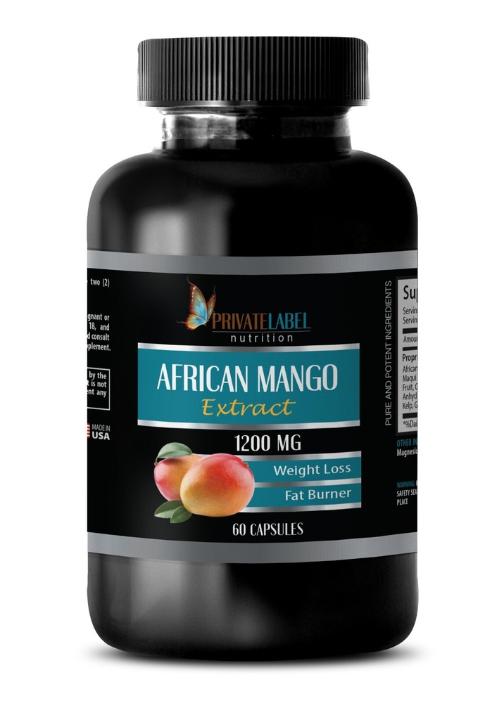 Optimal Digestive Health with AFRICAN MANGO EXTRACT - 1B 60 Caps
