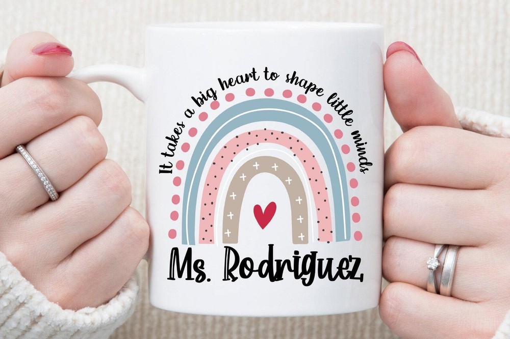 Personalized 7th Grade Teacher Mug Elementary Teacher Gift Appreciation Gift
