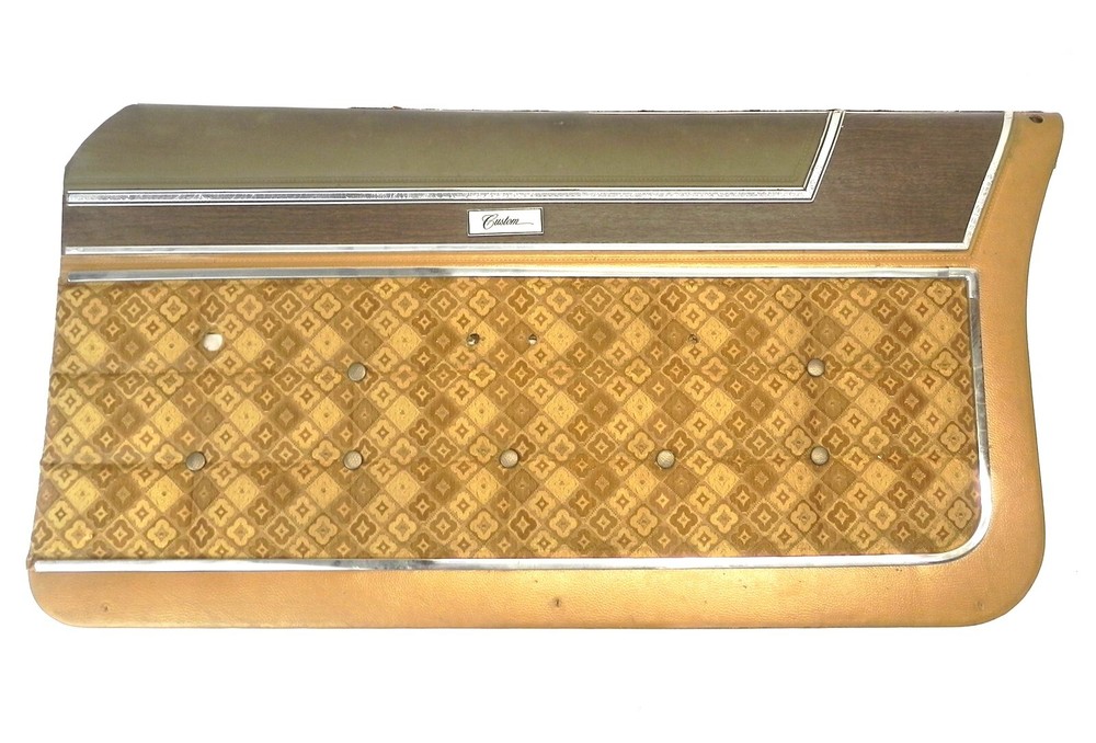 1967 AMC AMBASSADOR DPL PASSENGER SIDE DOOR PANEL WITH 