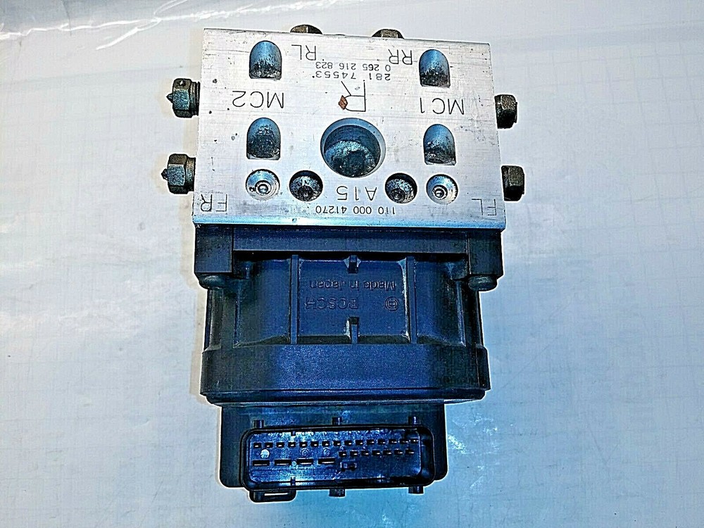 ABS Valve & Module OEM 2002 Honda Civic Part 0265216823 A-Z 6689-image