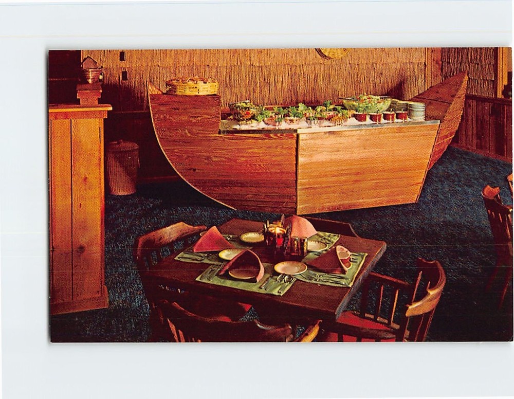 Postcard Salad Ark Noah's Ark Restaurant Charles Missouri USA