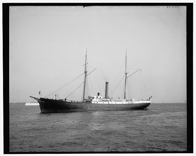 USS Fern,American gunboats,warships,naval warfare,vessels,ships,boats,1890