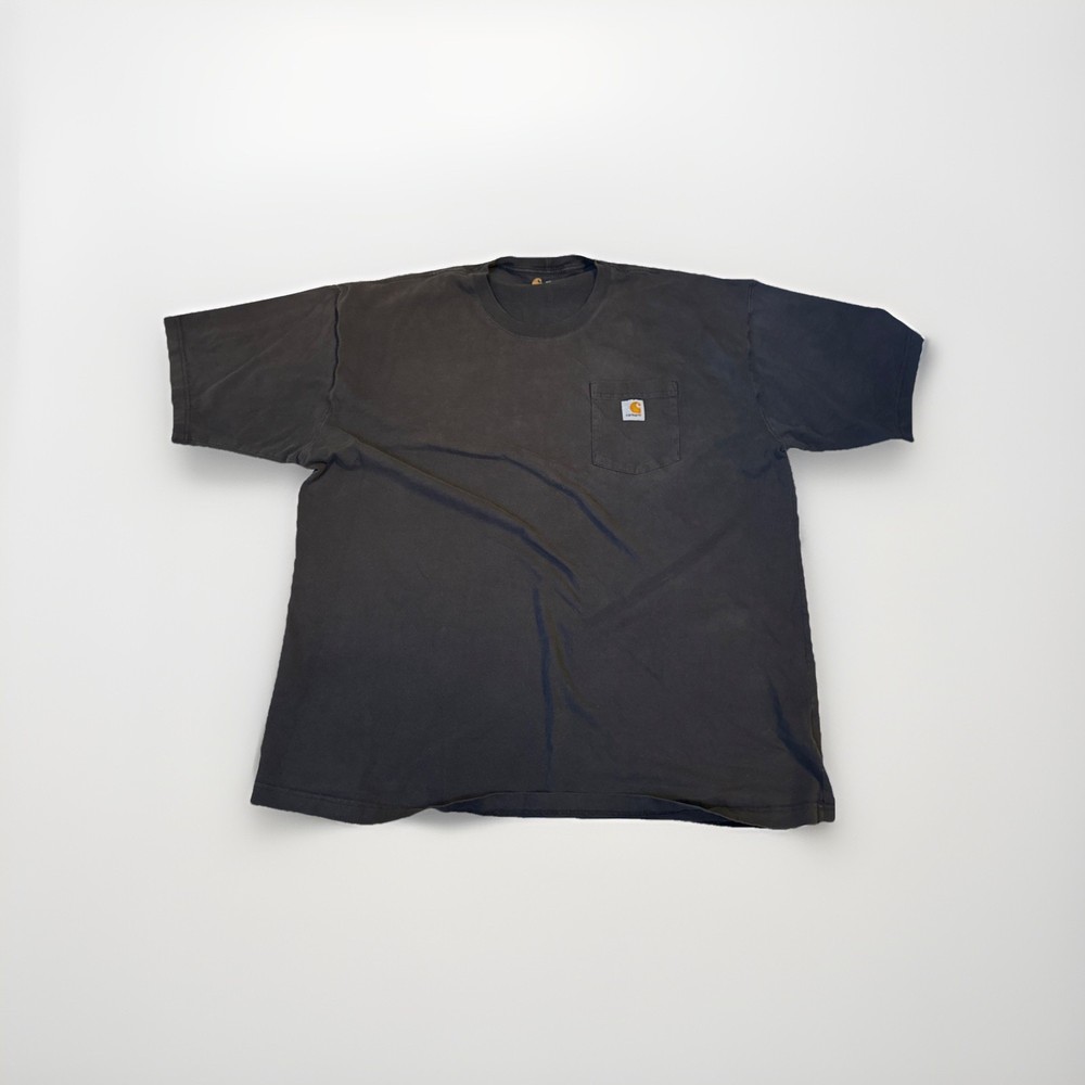 Carhartt K87 Loose Fit Heavyweight Pocket T-Shirt Black Mens Size 2XL