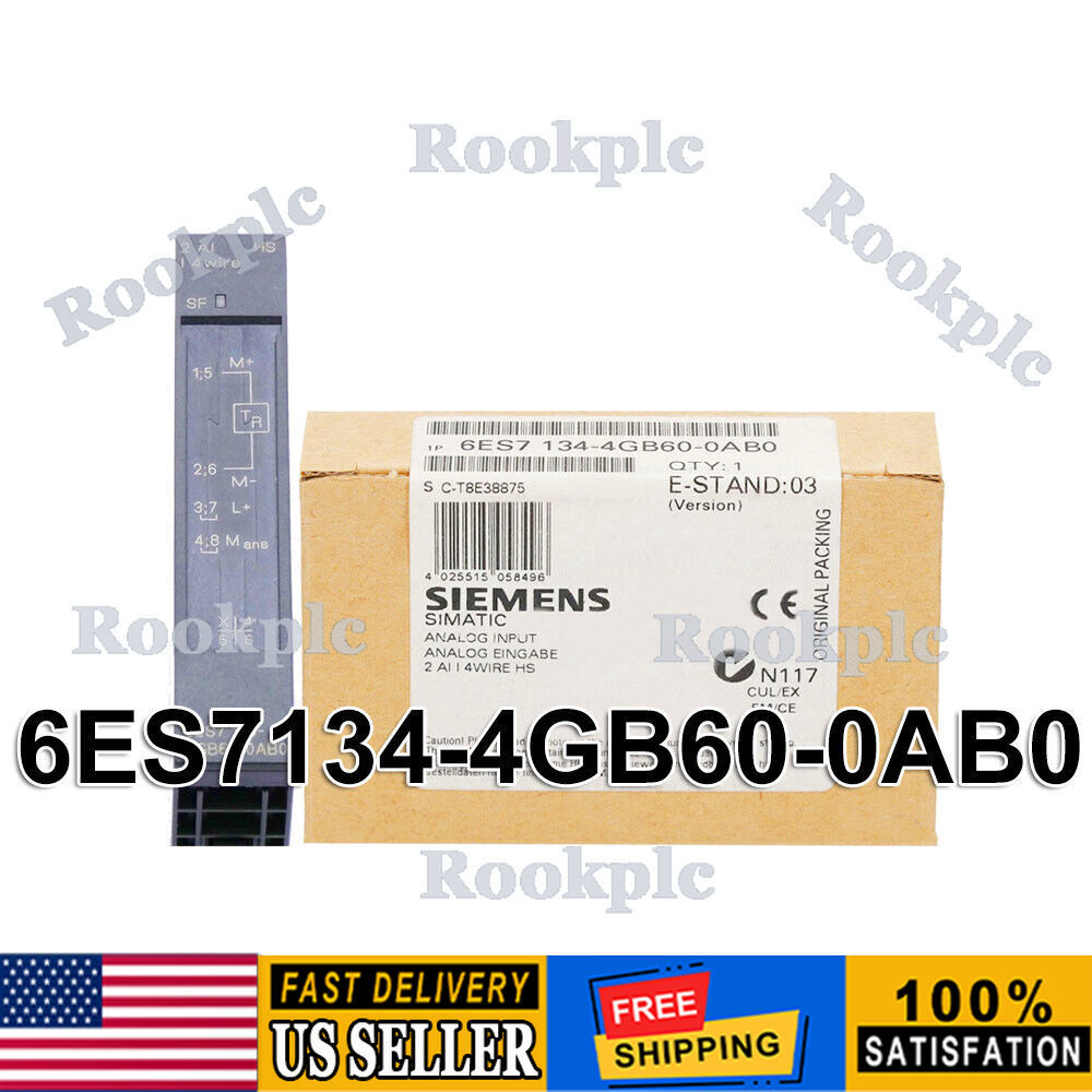 New Siemens SIMATIC DP ELECTRONIC MODULE 6ES7134-4GB60-0AB0 6ES7 134-4GB60-0AB0