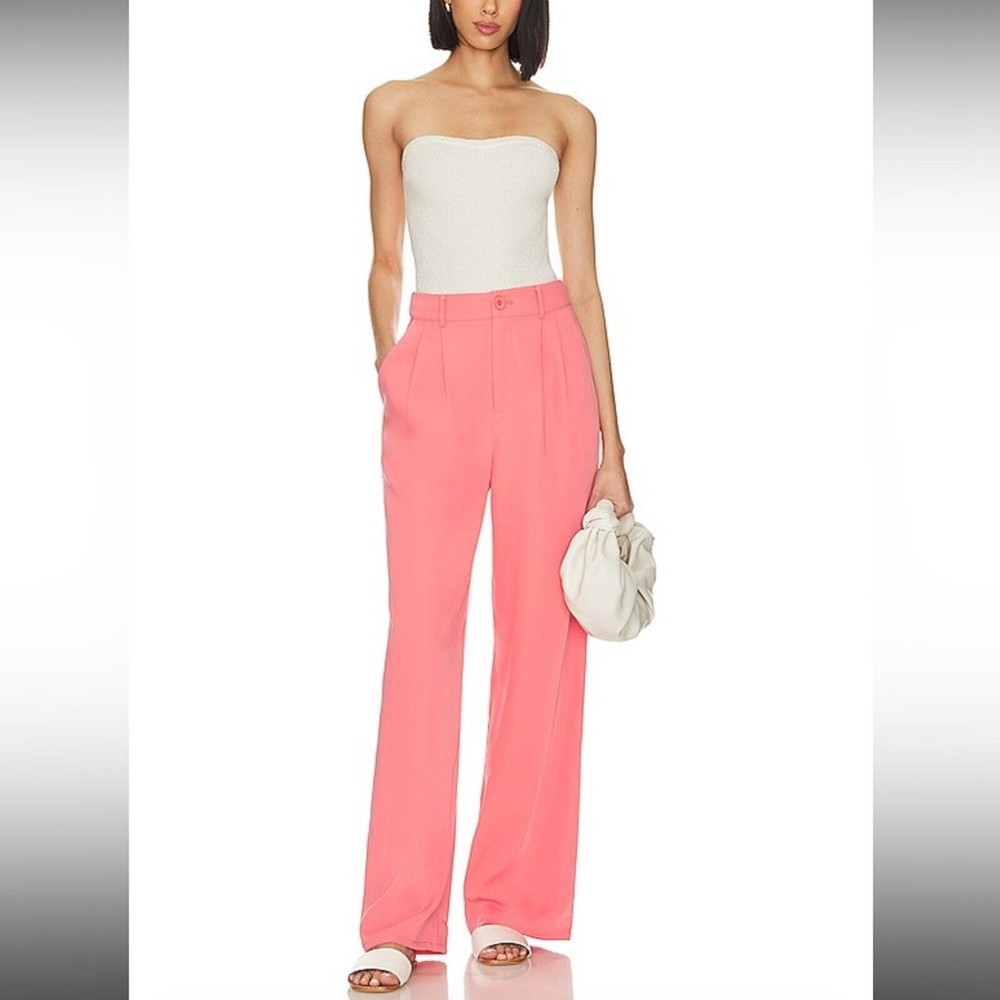Lovers and Friends Jetset Christina Coral Pink Sydney Pant Medium