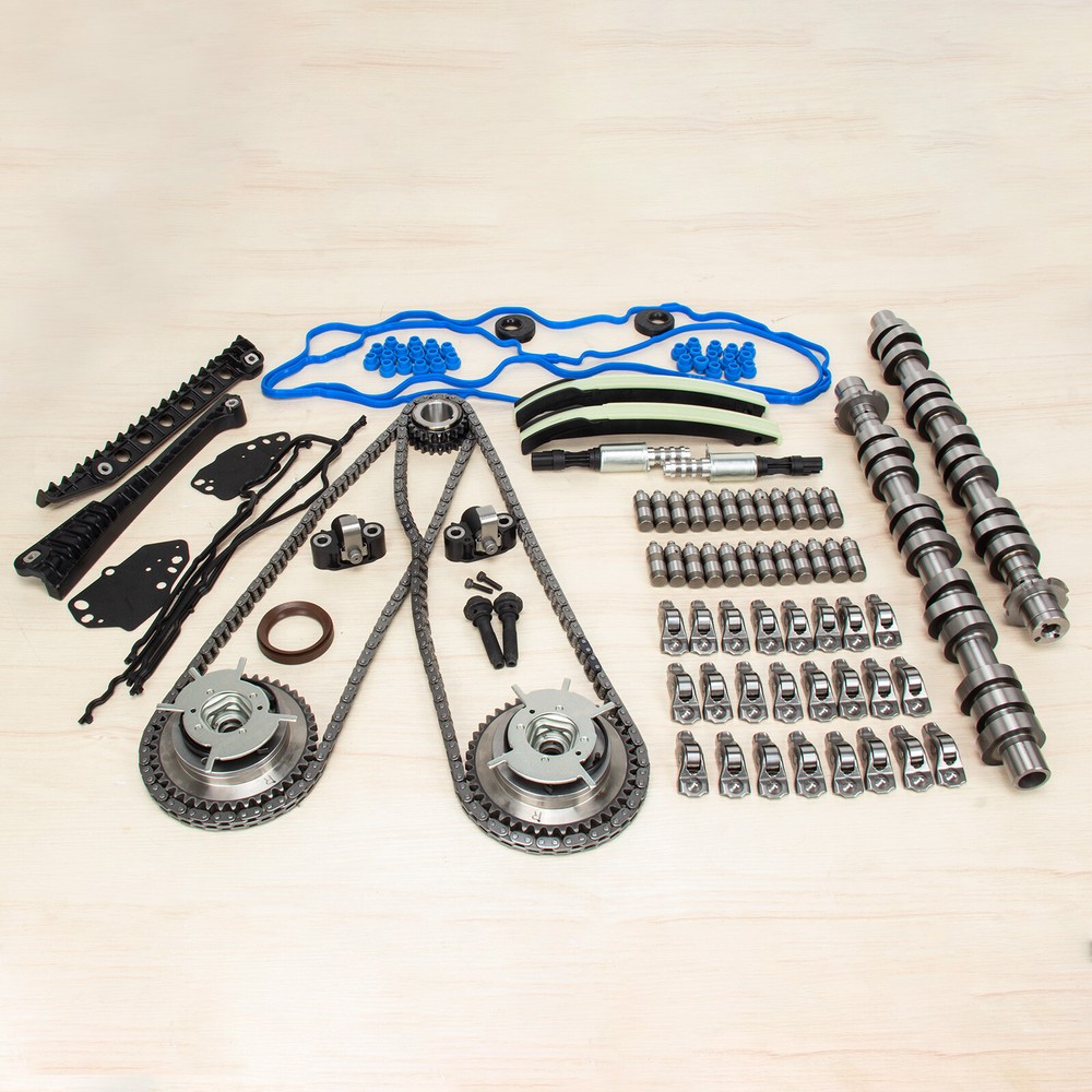 Timing Chain+Cam Lifters Rocker Arms For Ford F150 Lincoln Triton 4.6L 5.4L 3V