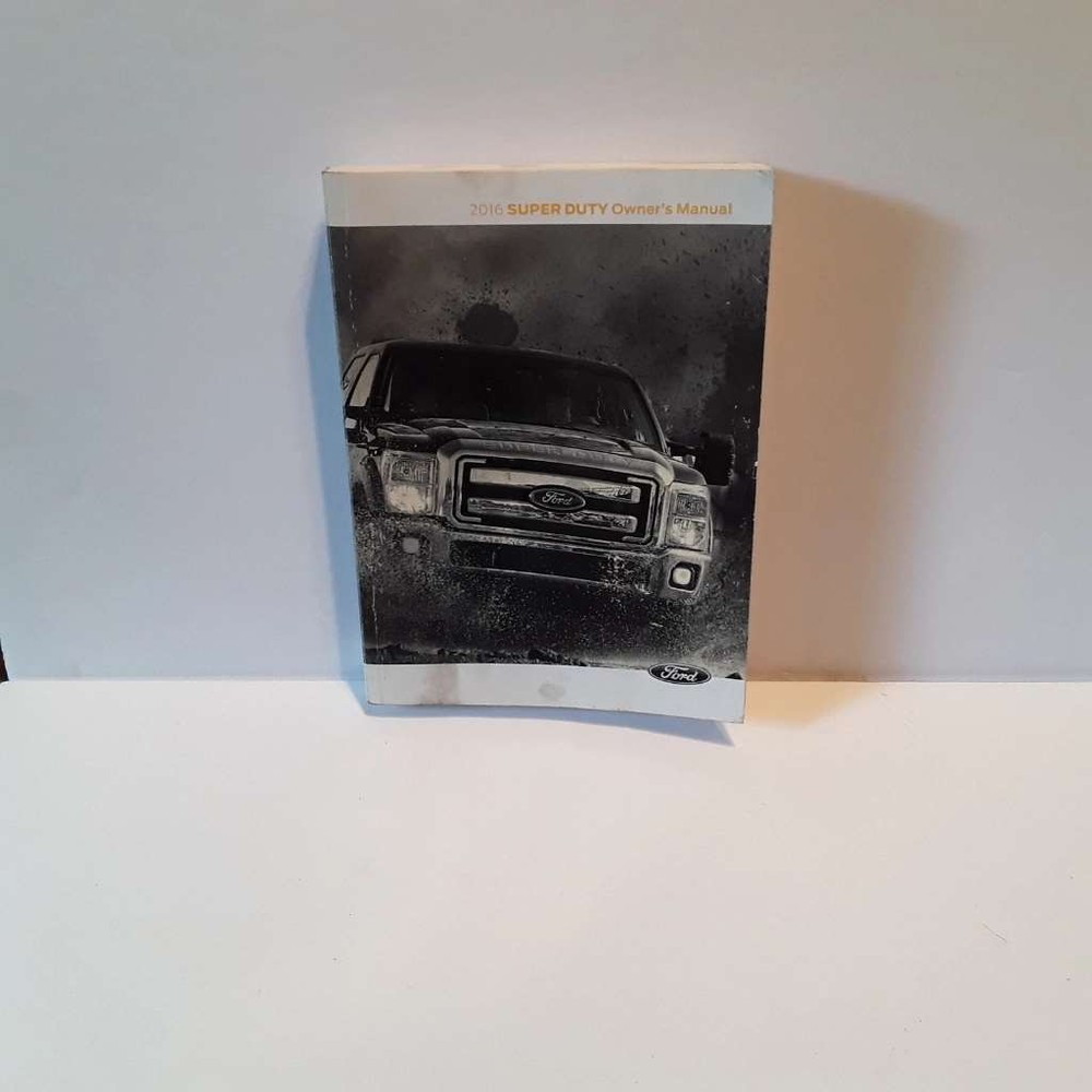 2016 Ford Super Duty diesel owners manual