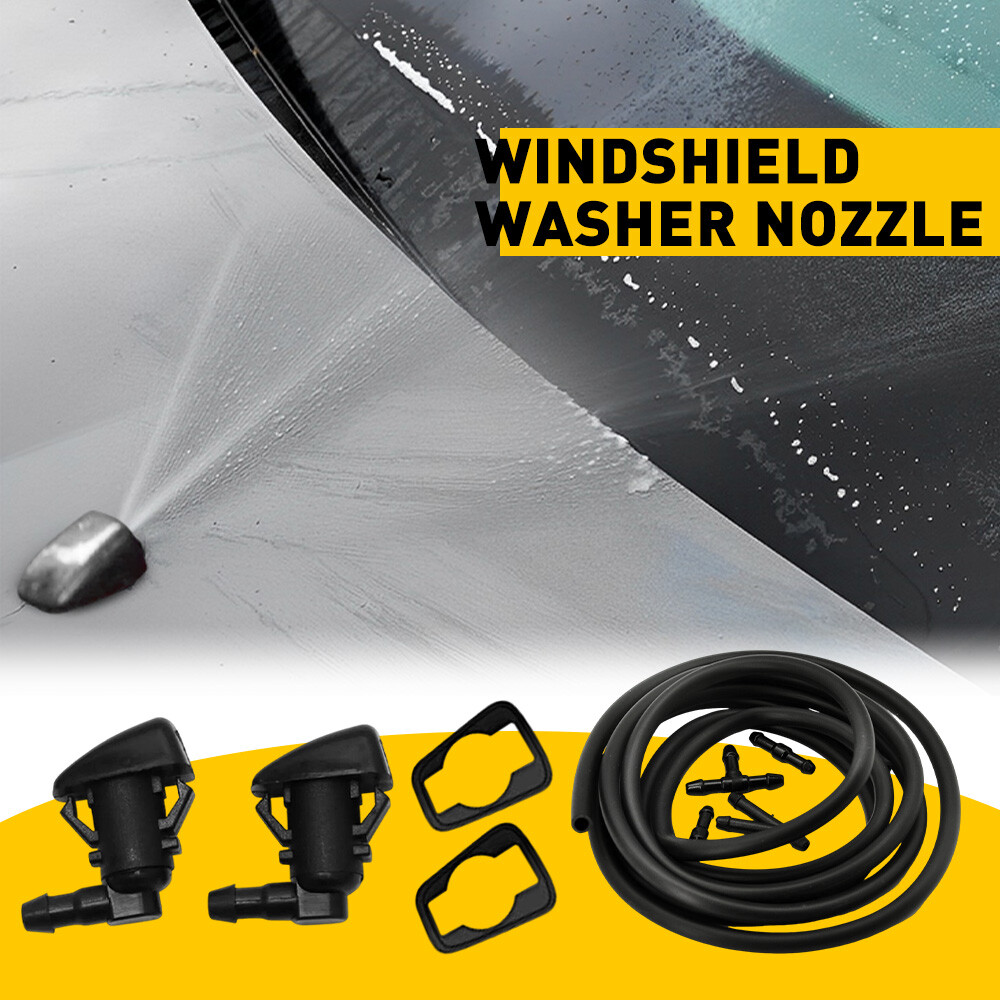 2011-2016 Ford F250 F350 F450 F550 Windshield Washer Nozzle Hose Kit