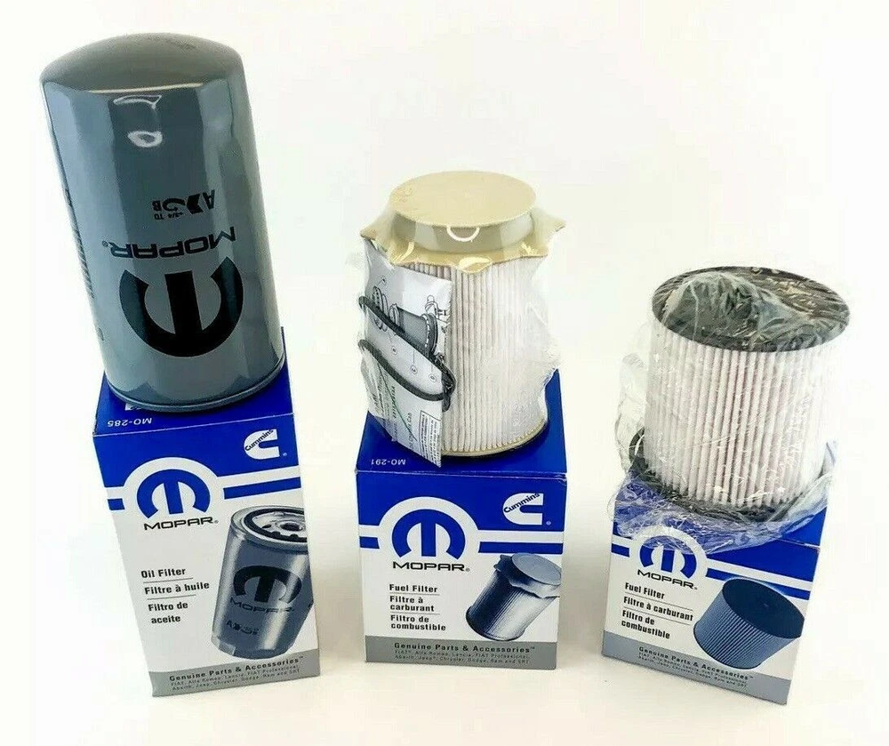 OEM-Mopar Diesel Fuel and Oil Filter  for 2019-24 Ram 2500 3500 4500 5500 6.7L