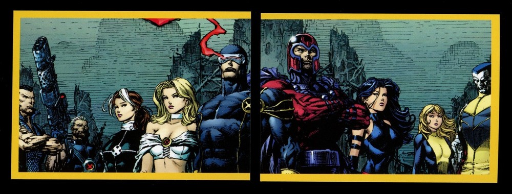THE X-MEN vs MAGNETO 2021 Marvel Versus Two Puzzle Sticker #132-133 *Qty