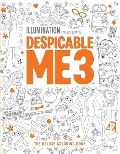 Despicable Me 3: The Deluxe Coloring Book by Insight Editions: Used