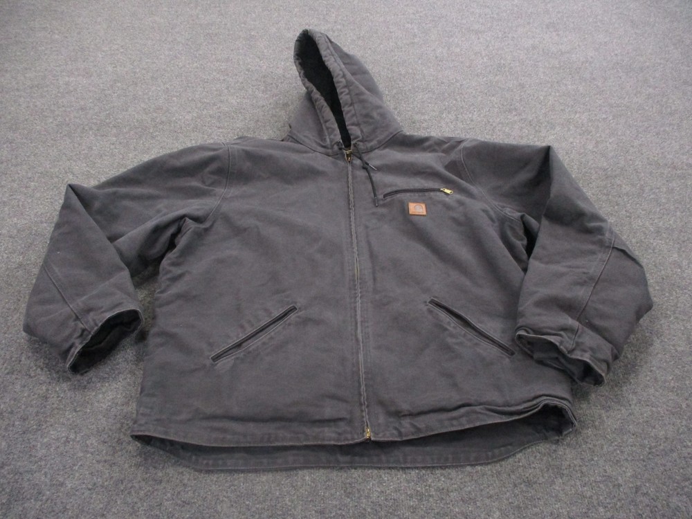 Carhartt Men's XL Detroit Sherpa Lined Heavy Duty Work Jacket J141 029