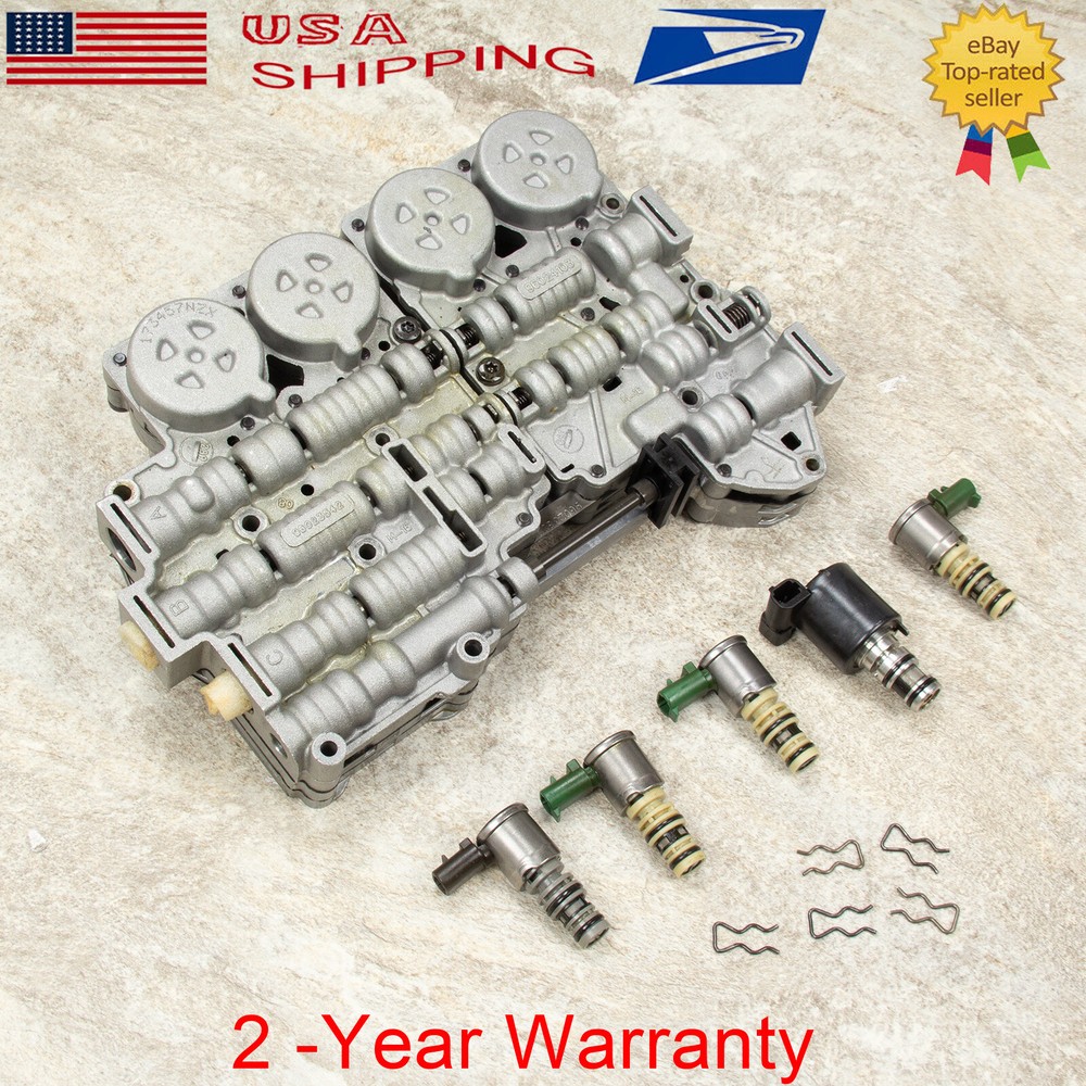 Auto Transmission Valve Body w/ Solenoids For Cadillac Pontiac BMW X3 X5 5L40E