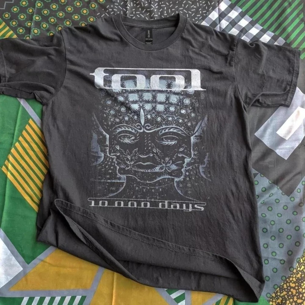 Black Tool 10,000 Days Band T-shirt