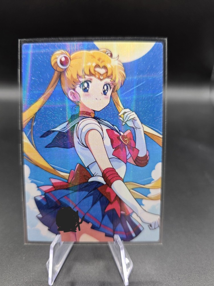 Usagi Tsukino Sailor Moon Holographic Anime Collectible Trading Card