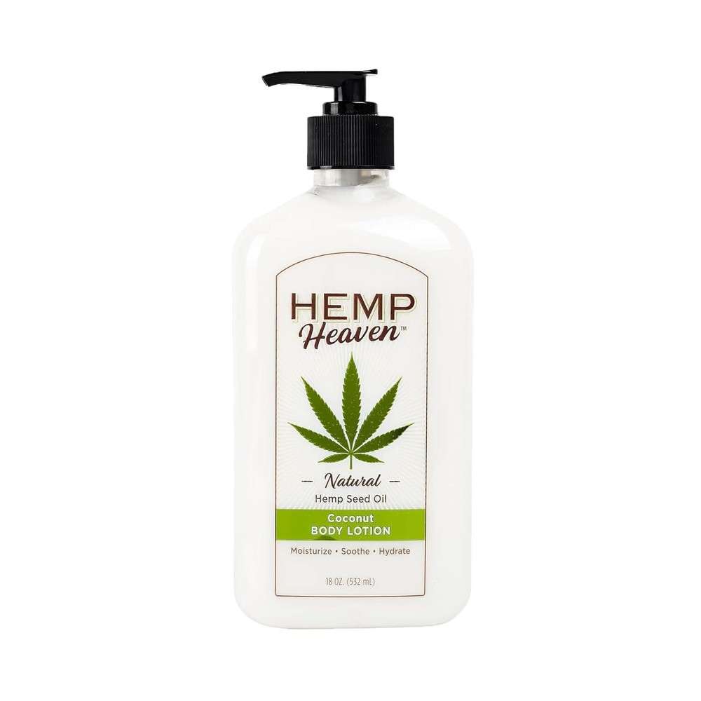 Hemp Heaven Coconut Bliss Body Lotion - Luxurious Nourishing Hydration for Silky