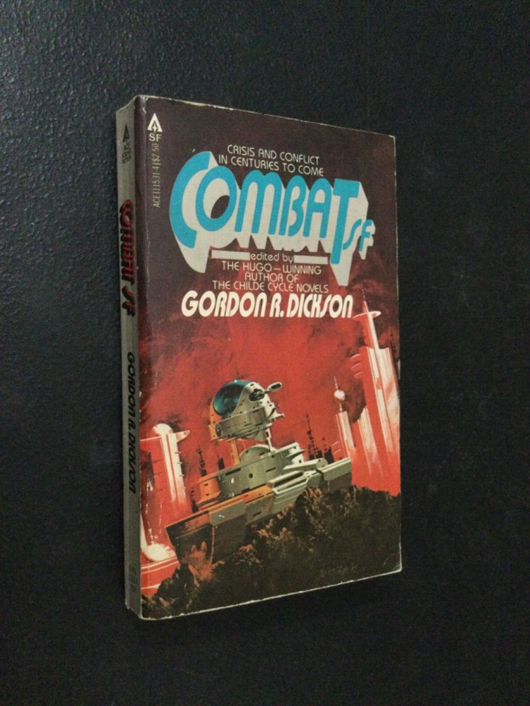 Combat SF, Gordon R. Dickson 1981 1st Paparback (Ace Science Fiction)-image