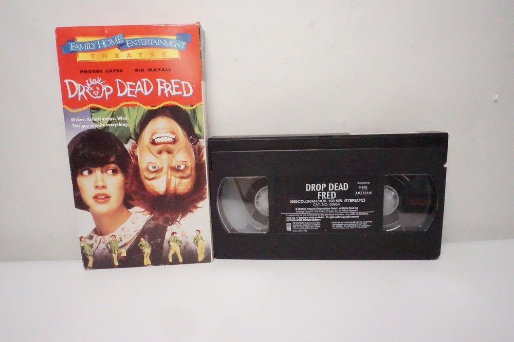 Drop Dead Fred (1991) – VHS | Cult Comedy Classic Movie Rik Mayall Phoebe Cates