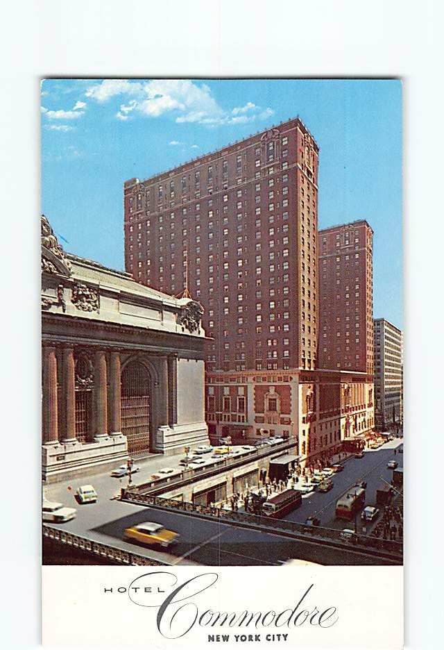 Postcard Hotel Commodore New York City New York USA