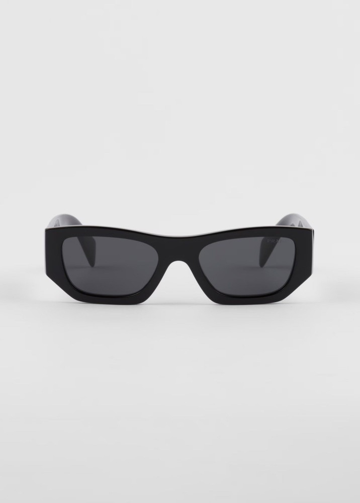 Prada PR17WS Black Women’s Sunglasses with Dark Grey Lens 49mm