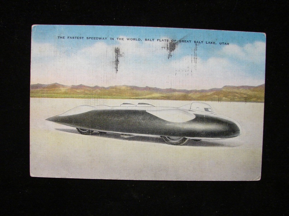 Vtg 1943 Linen Postcard 