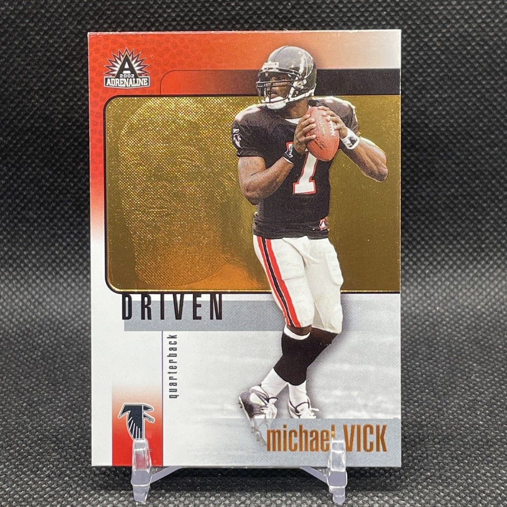 Michael Vick 2002 Pacific Adrenaline Driven #2 Atlanta Falcons