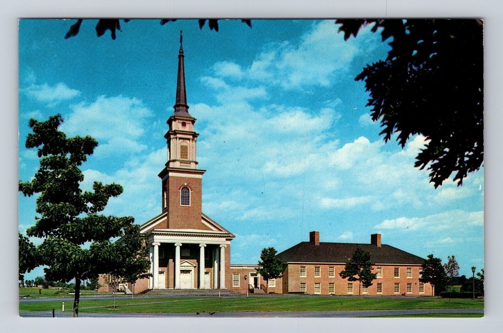 Bethlehem PA-Pennsylvania, First Presbyterian Church, Religion Vintage Postcard