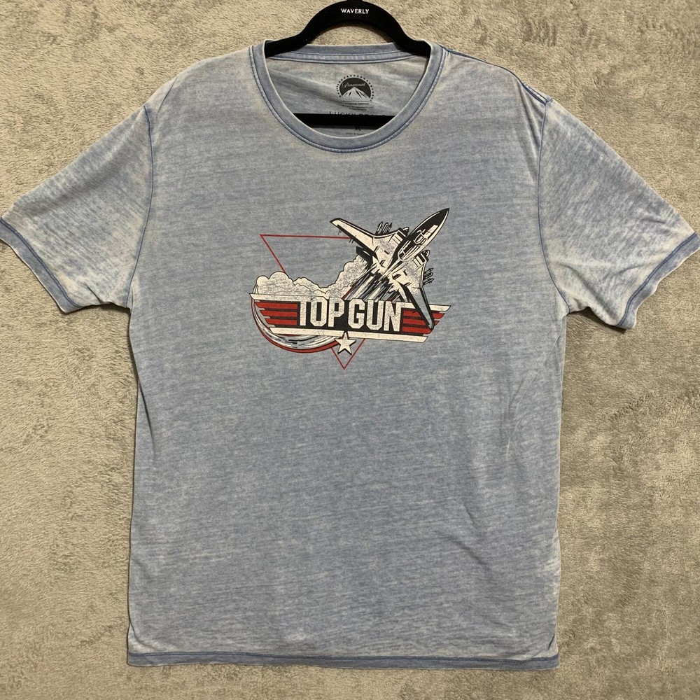 Lucky Brand Men’s Top Gun Shirt Size XL Collab With Paramount