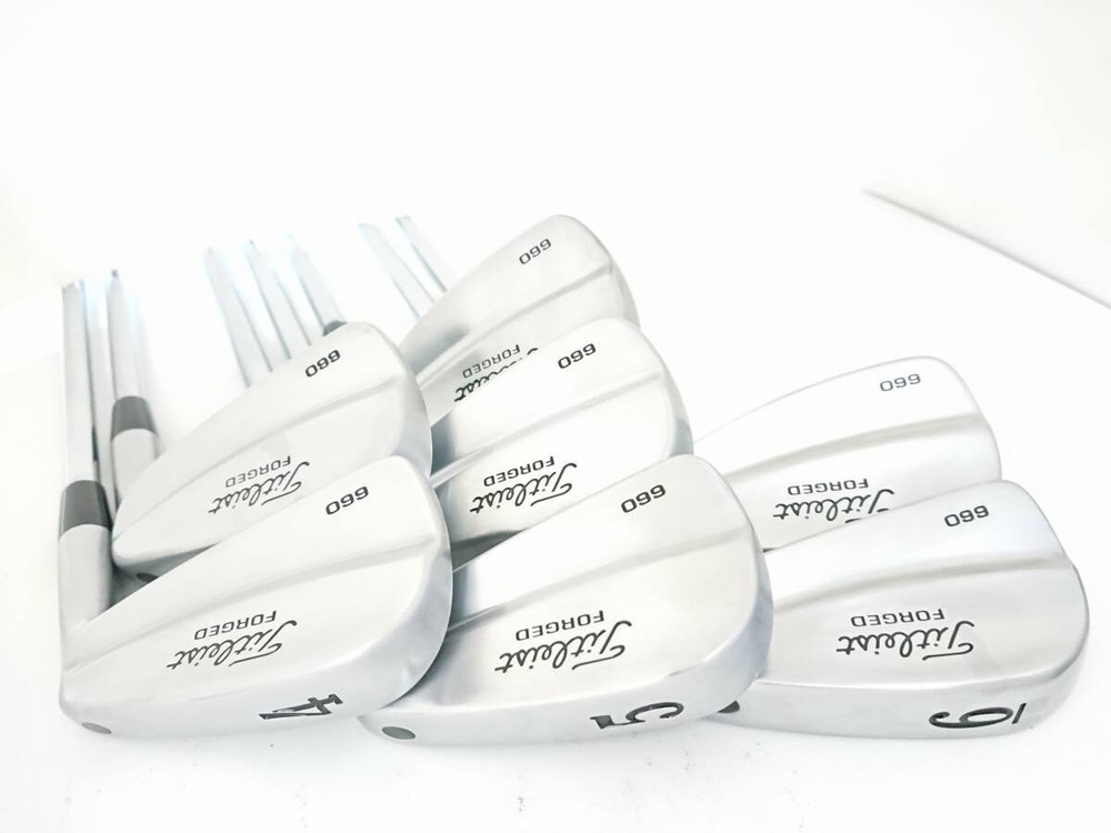 Titleist 660 Forged Iron Set 3-9+PW with N.S.Pro 950GH R Flex Right-Handed 7pc Used