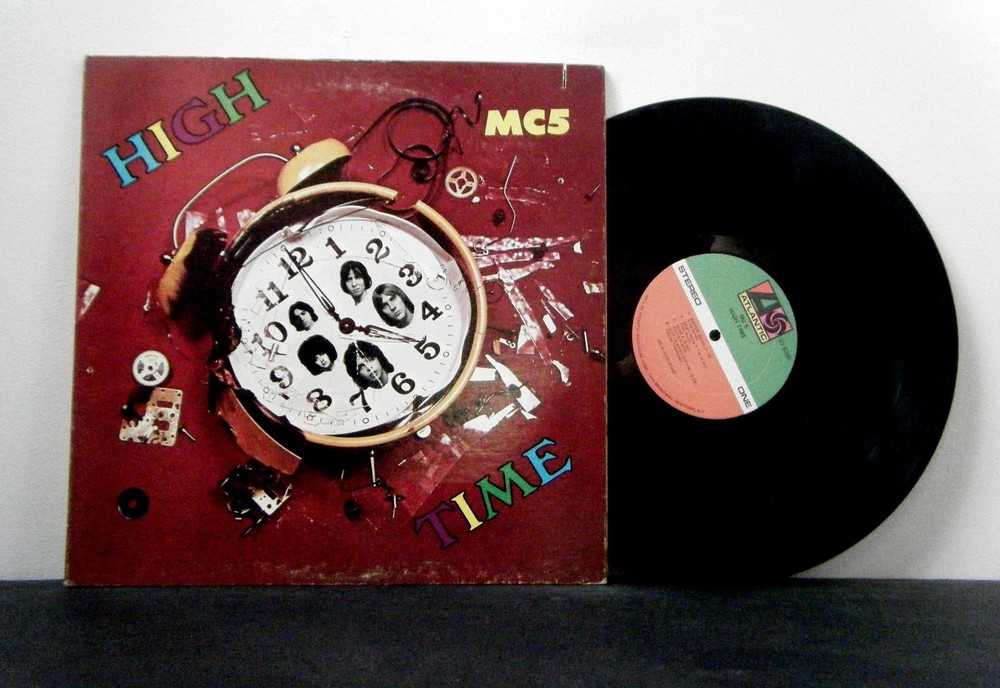 MC5 LP High Time 1971 Atlantic  vinyl