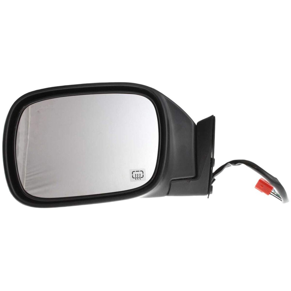 Mirror For 97-01 Jeep Cherokee Left Side Power Heated Manual Foldaway W/o Memory