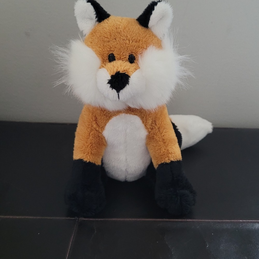 GANZ Sitting Fox Animal Plush Stuffed Toy 8