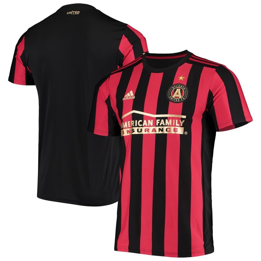 MLS Adidas 2019-2020 Atlanta United FC Soccer Jersey Shirt Red Black MLS 3XL