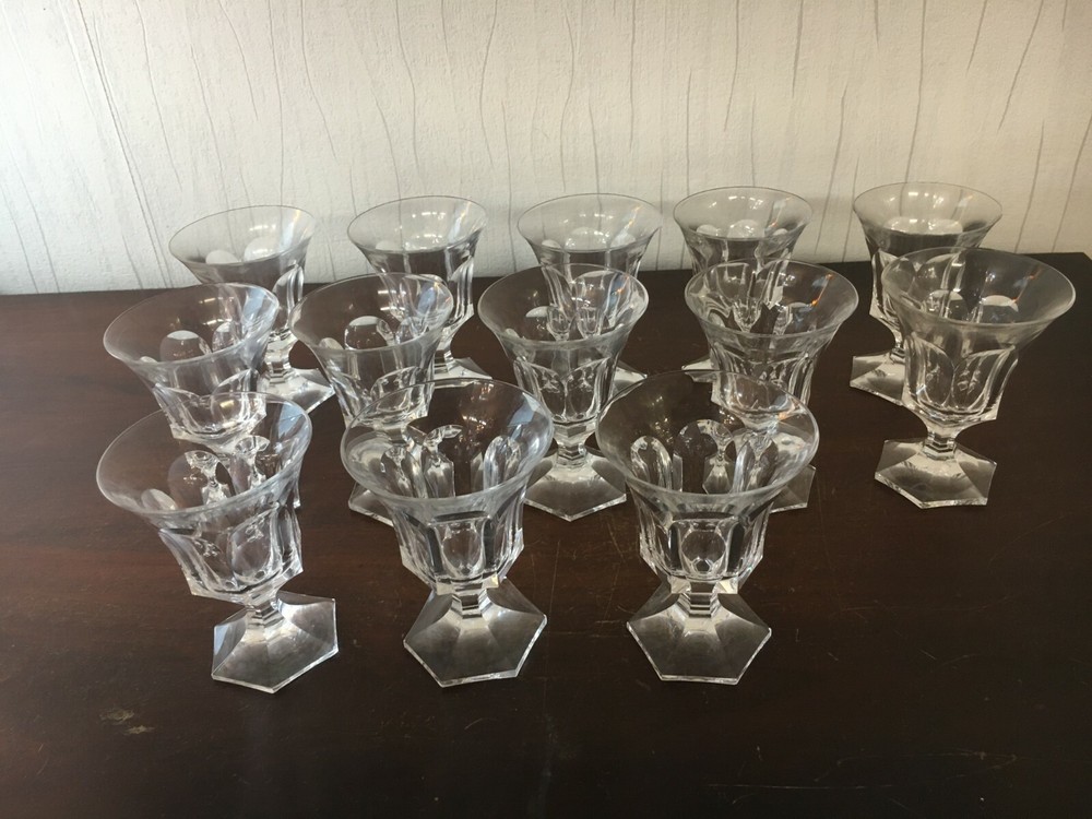 14 Red Wine Glasses In Crystal (Price Per Unit)