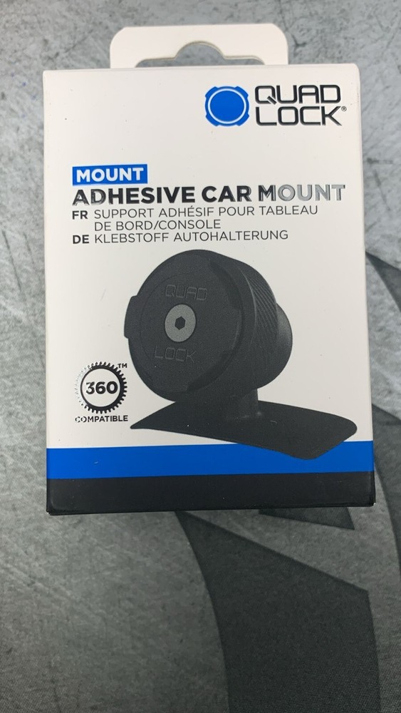 Quad Lock Mount Adhesive Car Mount Model QLM-DCM 9348943025843