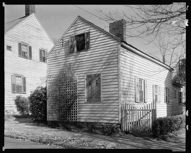 Old House,gates,trellises,Winston-Salem,North Carolina,Architecture,South,1936