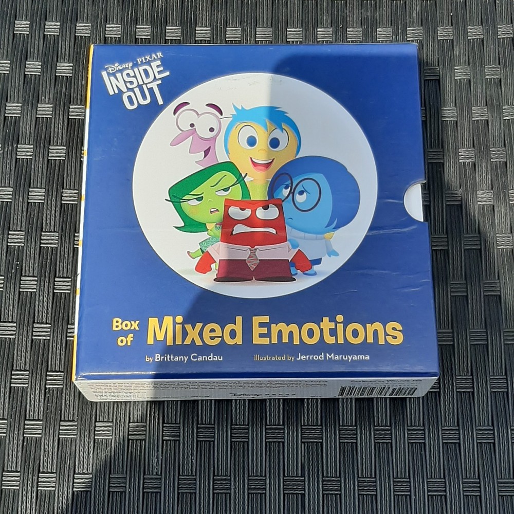 Inside Out Box of Mixed Emotions Hardcover Picture Book by Disney 2015 Box Set