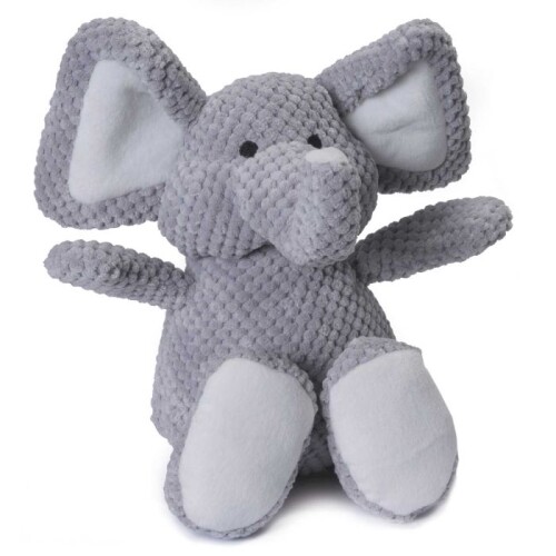 Quaker Checkers Plush Elephant W/Chew Guard 1 Each