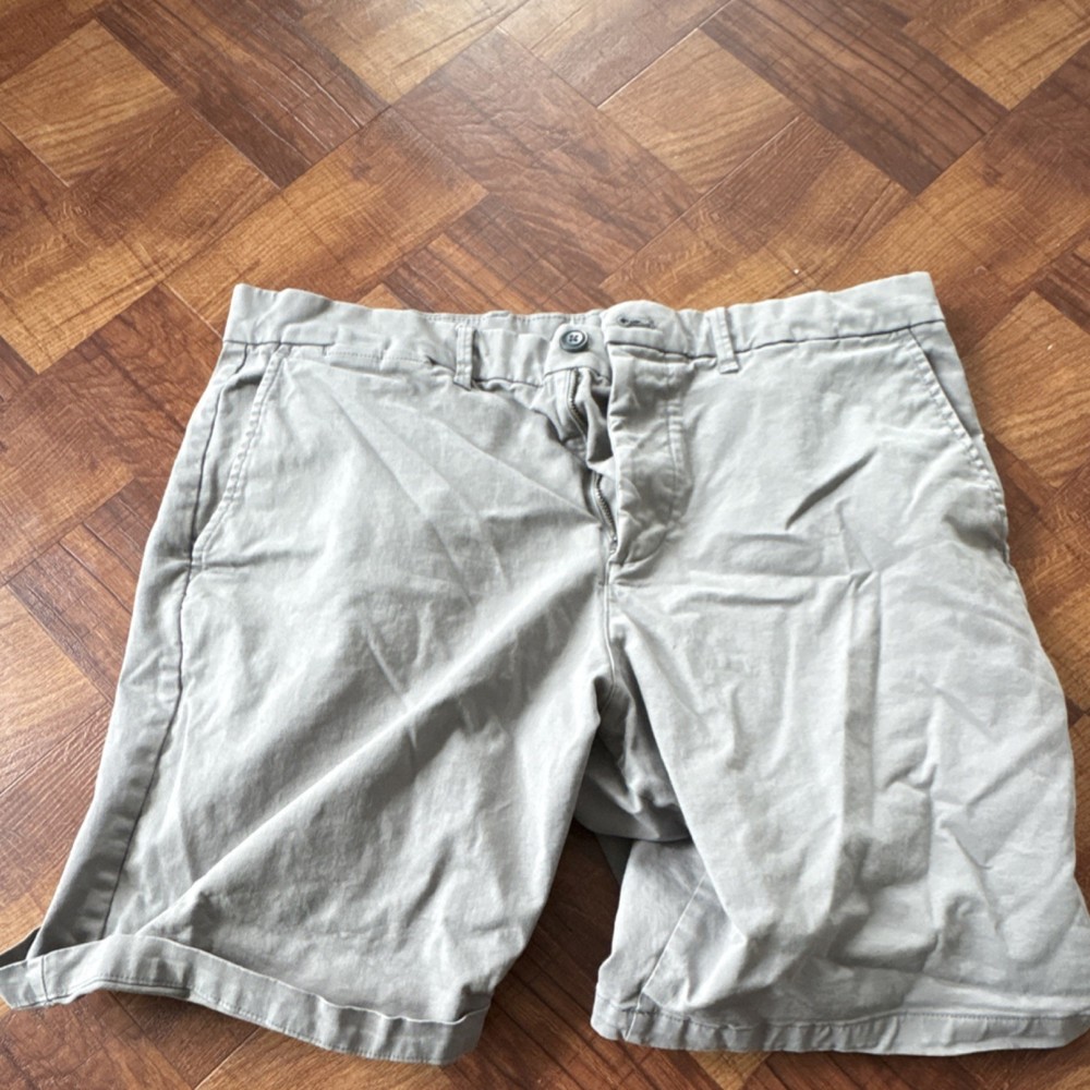 Gap Men's Chino Shorts Gray Cotton 10