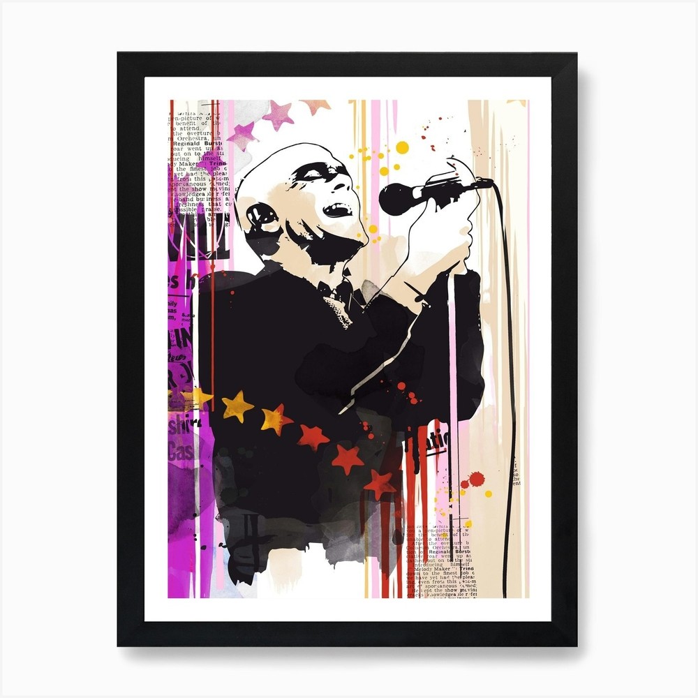 Michael Stipe Pop Art Art Print Framed Wall Art Poster Canvas Print Picture