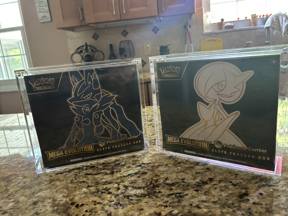 Pokémon TCG: Mega Gardevoir & Lucario Pokemon Center ETB Sealed READ DESCRIPTION