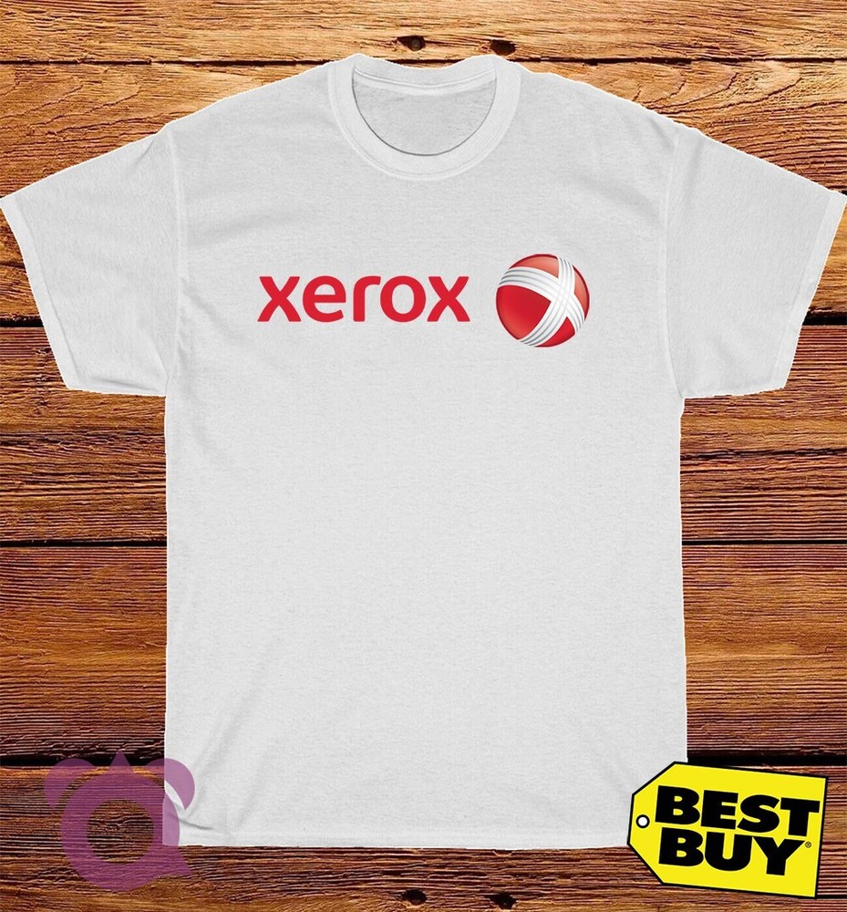 New Tshirt Xerox Logo American Funny T-Shirt Made In USA Size S to 5XL