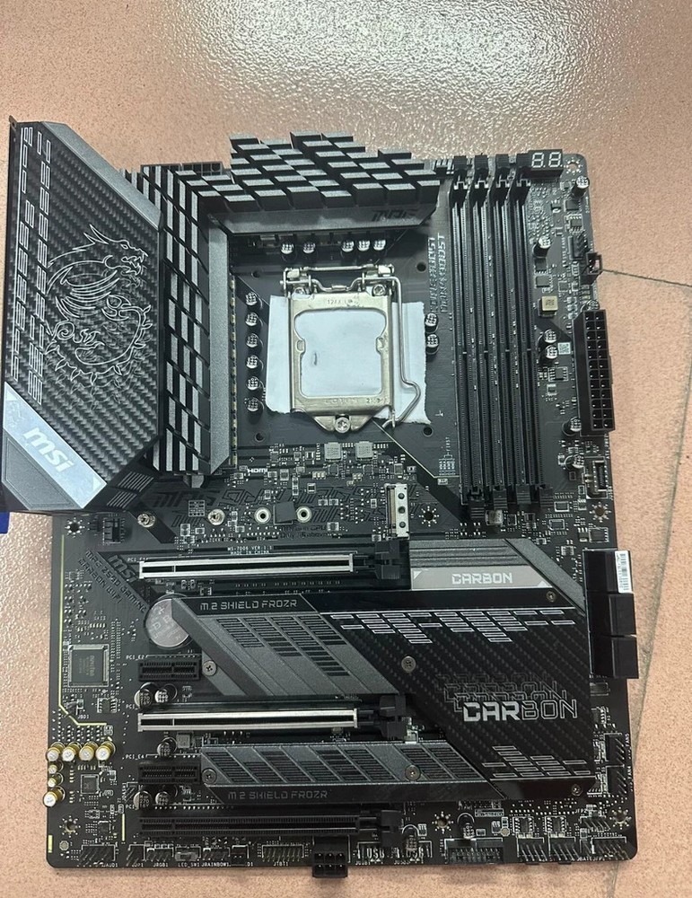 FOR MSI MPG Z590 GAMING CARBON WIFI LGA1200 DDR4*4 ATX Motherboard Test OK