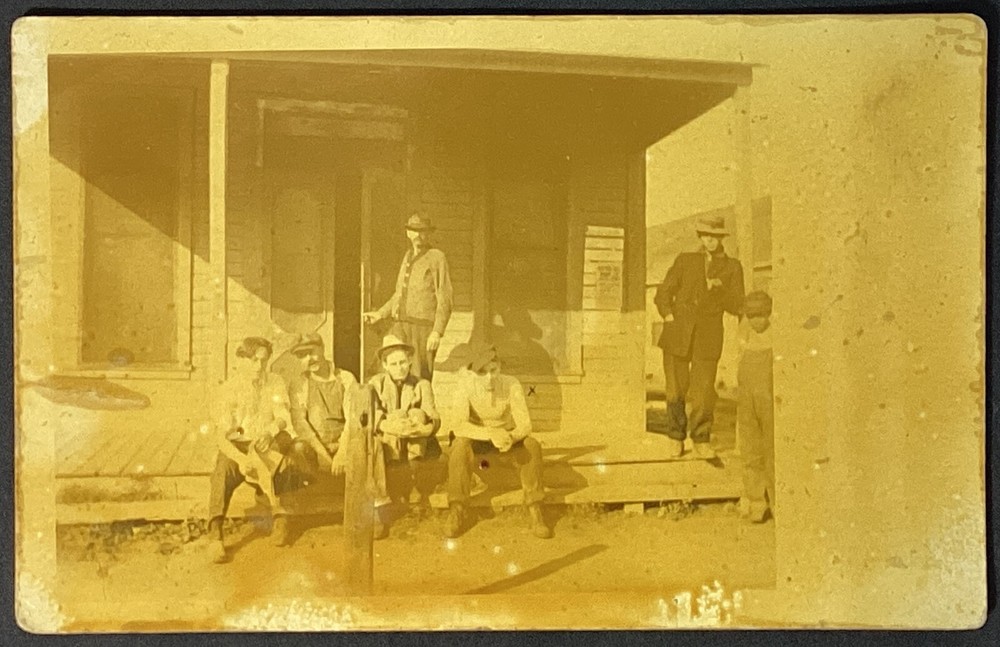 Men Real Photo Vintage RPPC Postcard Unposted