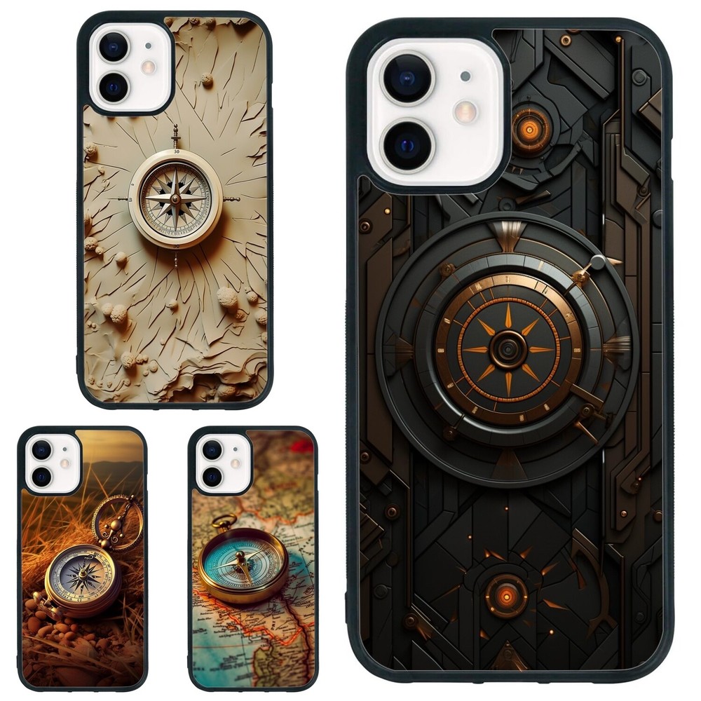 TPU Case passion travel travelers Compass For iPhone XS XR 6 7 8 Plus SE 2nd 3rd