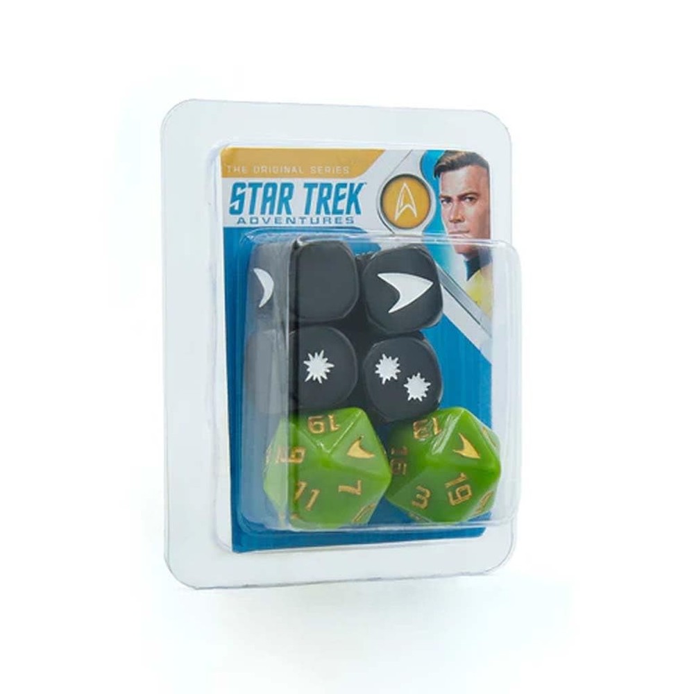 Star Trek Adventures: Kirk's Tunic Dice BlisterAnother great item from Rarewaves USA | Free delivery!