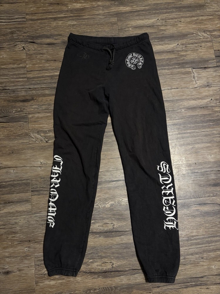 Chrome Hearts FU Horseshoe Logo Sweat Pants Medium 100% Authentic